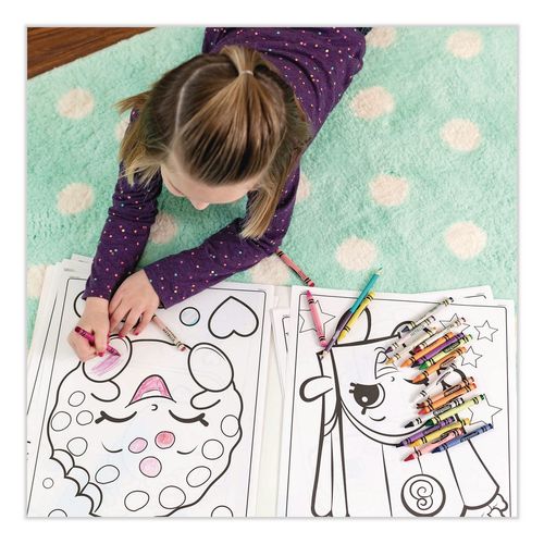 Picture of Classic Color Cello Pack Party Favor Crayons, 4 Colors/Pack, 360 Packs/Carton