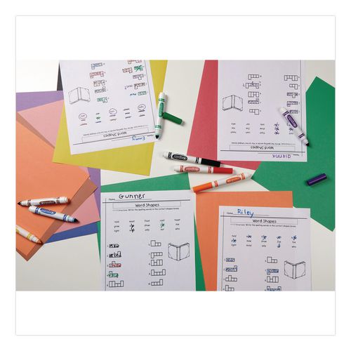 Picture of Non-Washable Marker, Broad Bullet Tip, Assorted Classic Colors, 256/Box