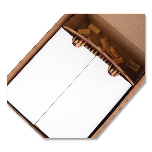 Picture of Colors of the World Colored Pencils Classpack Set, 24 Assorted Lead and Barrel Colors, 240/Pack