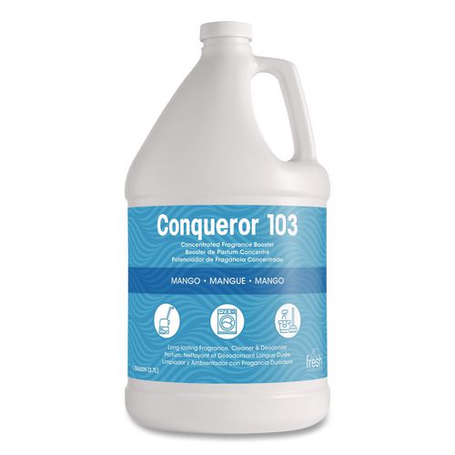 Picture of Conqueror 103 Odor Counteractant Concentrate, Mango, 1 gal Bottle, 4/Carton
