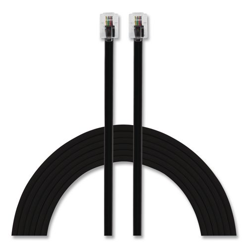 Picture of Line Cord, Plug/Plug, 15 ft, Black