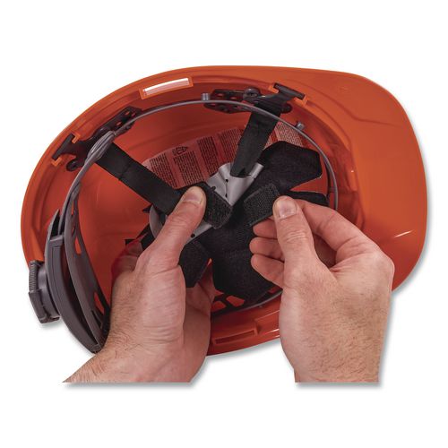 Picture of Chill-Its 6612 Hard Hat Cooling Top Pad, 6" dia, Blue, 3/Pack