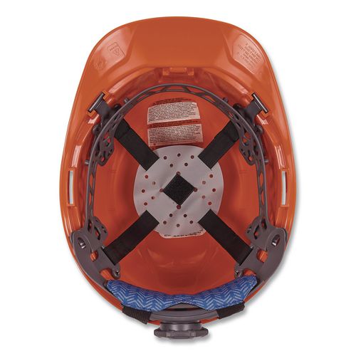 Picture of Chill-Its 6613 Hard Hat Cooling Ratchet Pad, 5.5 x 2, Blue, 3/Pack