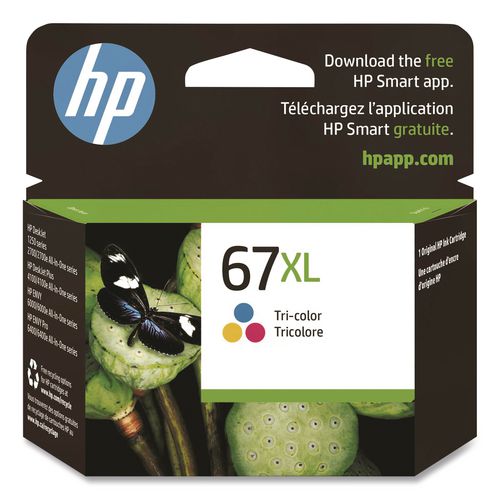 HP+67xl%2C+%283ym58an%29+High-Yield+Tri-Color+Original+Ink+Cartridge