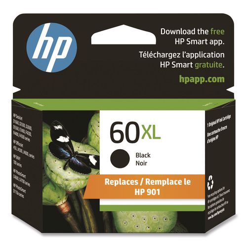 HP+60xl%2C+%28cc641wn%29+High-Yield+Black+Original+Ink+Cartridge