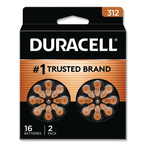 Picture of Hearing Aid Battery, #312, 16/Pack