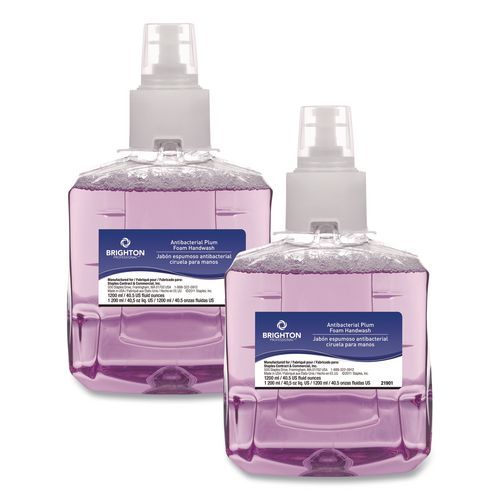 Picture of LTX-12 Antibacterial Hand Soap Refill, Plum Scent, 1,200 mL, 2/Carton