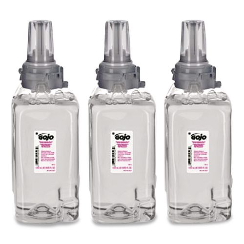 Picture of Antibacterial Foaming Hand Soap Refill for ADX-12 Dispensers, Plum Scent, 1,250 mL, 3/Carton