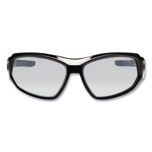 Picture of Skullerz Loki Safety Glasses/Goggles, Black Frame/In/Outdoor Lens, Nylon/Polycarb