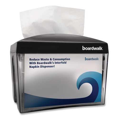 Picture of Interfold Napkin Dispenser, 7.9 x 5.6 x 7.9, Black