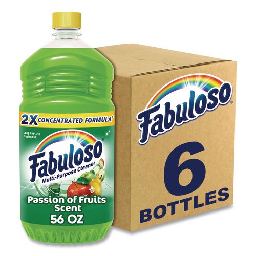 Multi-Use+Cleaner%2C+Passion+Fruit+Scent%2C+56+Oz%2C+Bottle%2C+6%2Fcarton