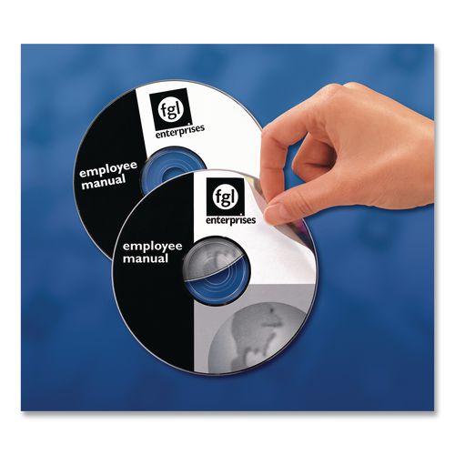 Picture of Laser CD Labels, Matte White, 50/Pack