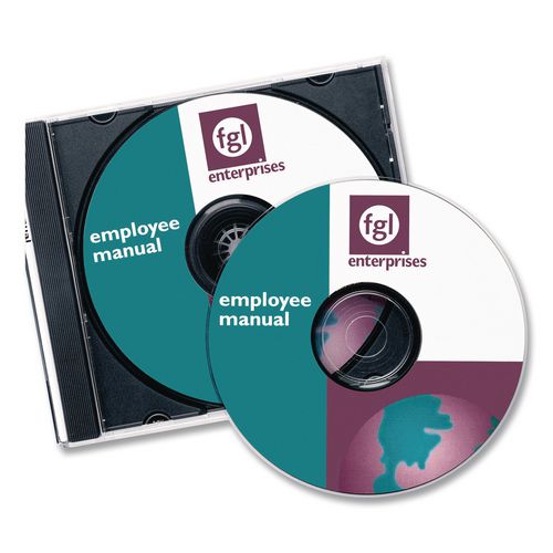 Picture of Laser CD Labels, Matte White, 30/Pack