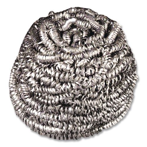 Picture of Stainless Steel Scrubber, Silver