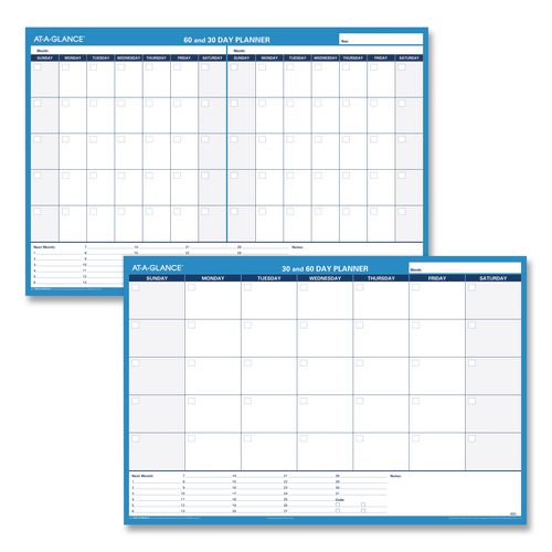 30%2F60-Day+Undated+Horizontal+Erasable+Wall+Planner%2C+36+X+24%2C+White%2Fblue+Sheets%2C+Undated