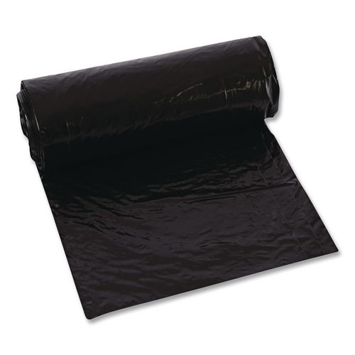 Picture of Linear Low-Density Can Liners, 30 gal, 0.71 mil, 30" x 36", Black, 25 Bags/Roll, 10 Rolls/Carton