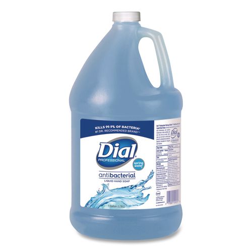Antibacterial+Liquid+Hand+Soap%2C+Spring+Water+Scent%2C+1+gal