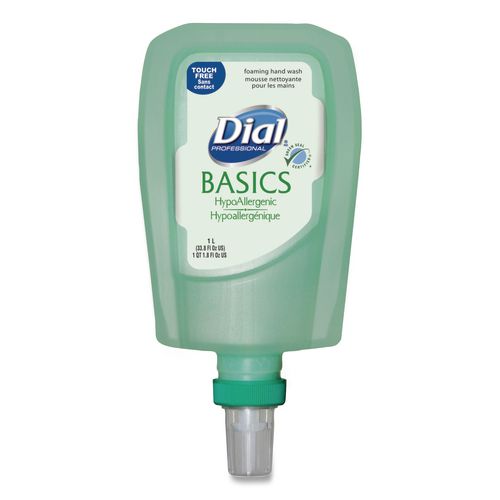 Picture of Basics Hypoallergenic Foaming Hand Wash Refill for FIT Touch Free Dispenser, Honeysuckle Scent, 1 L