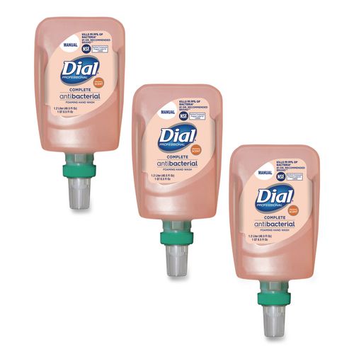 Antibacterial+Foaming+Hand+Wash+Refill+for+FIT+Manual+Dispenser%2C+Original+Scent%2C+1.2+L%2C+3%2FCarton