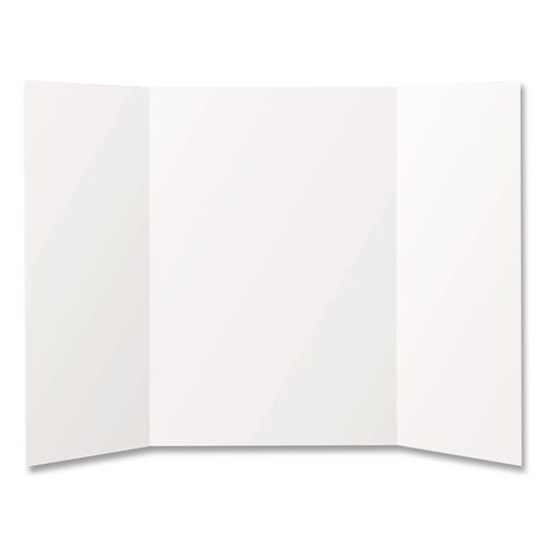Picture of Trifold Display Boards, 36 x 48 x 0.2, White