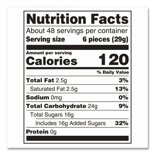 Picture of Original Fruit Chews, Assorted, 50 oz Bag