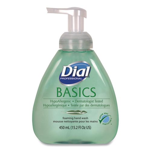 Picture of Basics Hypoallergenic Foaming Hand Wash, Honeysuckle Scent, 15.2 oz