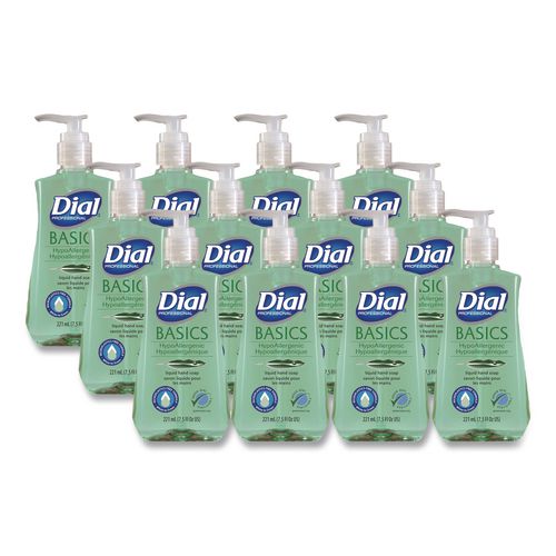 Basics+MP+Free+Liquid+Hand+Soap%2C+Unscented%2C+7.5+oz%2C+12%2FCarton