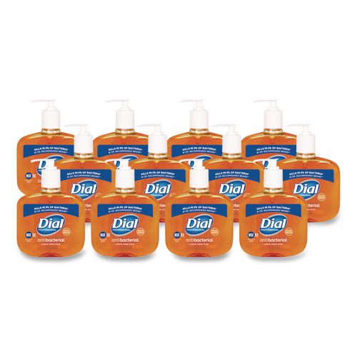 Gold+Antibacterial+Liquid+Hand+Soap%2C+16+oz%2C+12%2FCarton