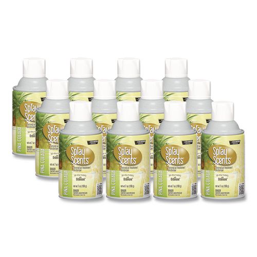 Champion+Sprayon+SPRAYScents+Metered+Air+Freshener+Refill%2C+Pina+Colada%2C+7+oz+Aerosol+Spray%2C+12%2FCarton
