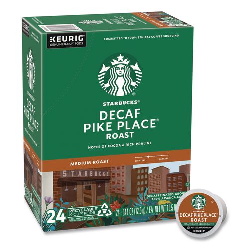 Picture of Pike Place Decaf Coffee K-Cups Pack, 24/Box