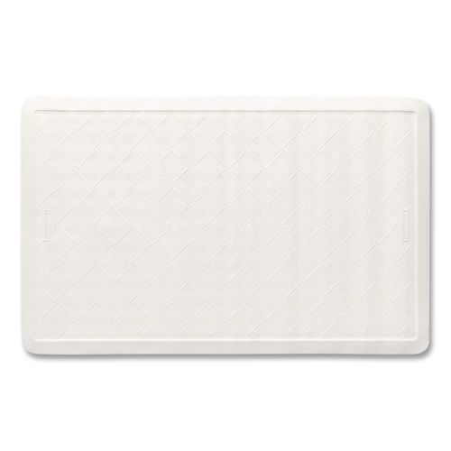 Picture of Safti-Grip Latex-Free Vinyl Bath Mat, 14 x 22.5, White, 12/Carton