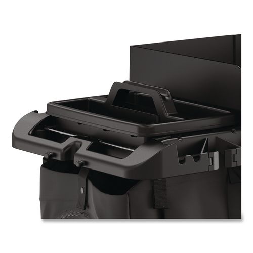 Picture of Housekeeping Cart Carry Caddy Accessory, Polypropylene, Black