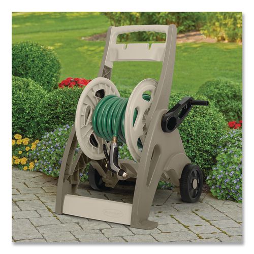 Picture of Hosemobile Hose Reel Cart, 175 ft, 24.5 x 20.5 x 32.25, Dark Taupe