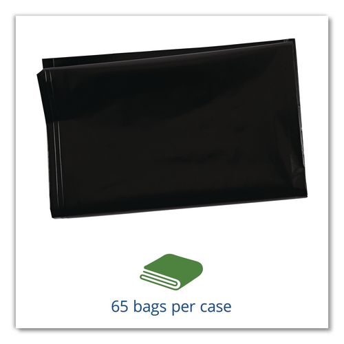 Picture of Insect-Repellent Trash Bags, 45 gal, 2 mil, 40" x 45", Black, 65/Box