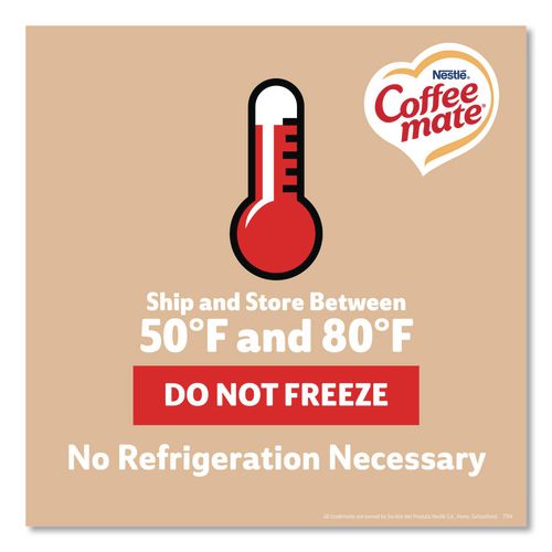 Picture of Liquid Coffee Creamer, Original, 0.38 oz Mini Cups, 360/Carton