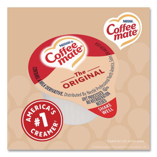 Picture of Liquid Coffee Creamer, Original, 0.38 oz Mini Cups, 360/Carton