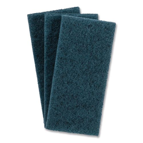 Doodlebug+Medium-Duty+Scrub+Pad%2C+4.62+x+10%2C+Blue%2C+10%2FCarton