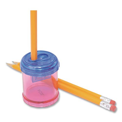 Picture of Manual Pencil and Crayon Sharpener, Randomly Assorted Colors