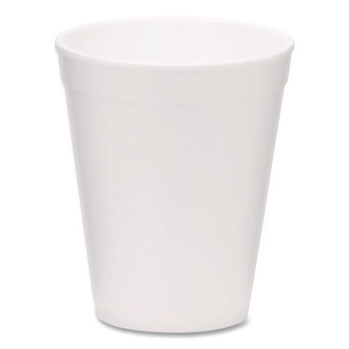 Picture of Foam Drink Cups, 10 oz, White, 1,000/Carton