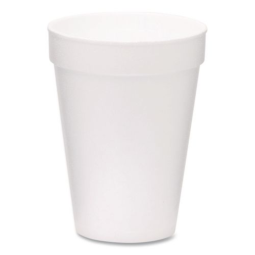 Picture of Foam Drink Cups, 14 oz, White, 1,000/Carton