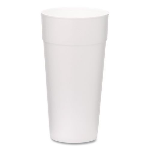 Picture of Foam Drink Cups, 24 oz, White, 300/Carton