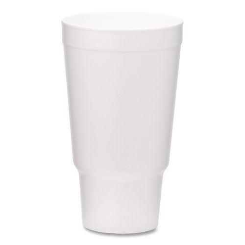 Picture of Foam Drink Cups, 32 oz, White, 400/Carton