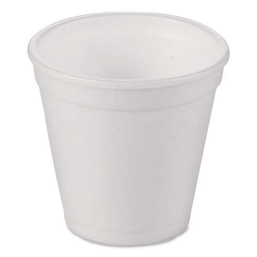 Picture of Foam Drink Cups, 4 oz, White, 1,000/Carton