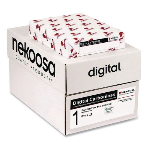 Fast+Pack+Digital+Carbonless+Paper%2C+1-Part%2C+8.5+X+11%2C+White%2C+500+Sheets%2Fream%2C+5+Reams%2Fcarton