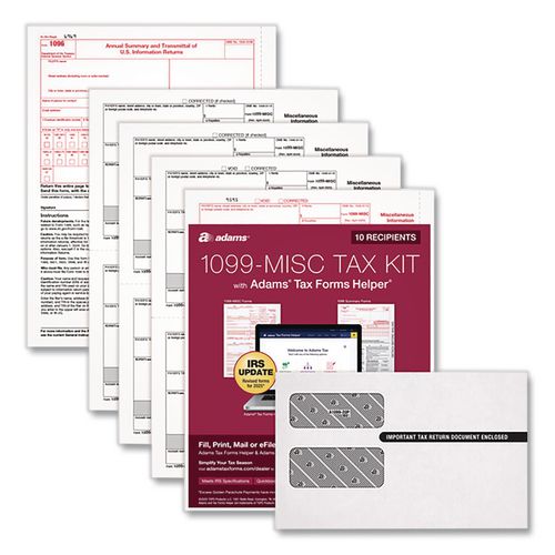 4-Part+1099-MISC+Tax+Form+Kit+with+Security+Envelopes+and+Tax+Forms+Helper%2C+2024%2C+8+x+5%2C+2+Forms%2FSheet%2C+10+Forms+Total