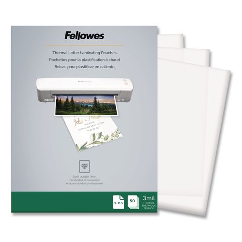 Thermal+Laminating+Pouches%2C+3+Mil%2C+9%26quot%3B+X+11.5%26quot%3B%2C+Matte+Clear%2C+50%2Fpack