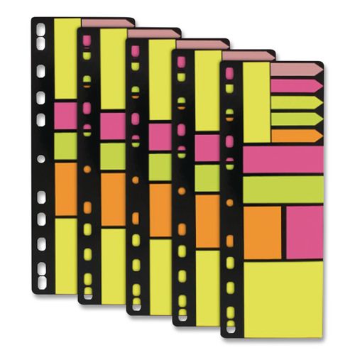 Mixed+Ring-Binder-Insertable+Note+Pad+and+Page+Flag+Set%2C+Assorted+Sizes+and+Colors%2C+11+Pads%2FSet%2C+5+Sets%2FPack