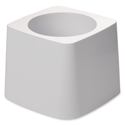 Commercial-Grade+Toilet+Bowl+Brush+Holder%2C+White