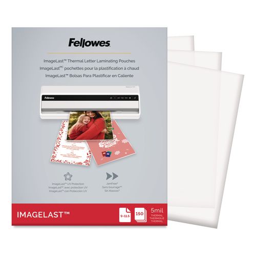Imagelast+Laminating+Pouches+With+Uv+Protection%2C+5+Mil%2C+9%26quot%3B+X+11.5%26quot%3B%2C+Clear%2C+150%2Fpack