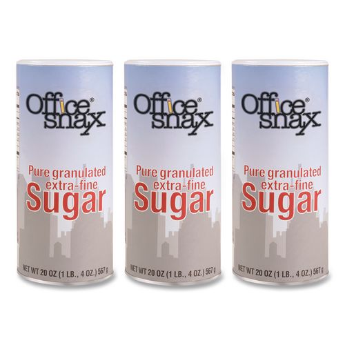 Sugar+Canister%2C+20+oz+Reclosable+Canister%2C+3%2FPack